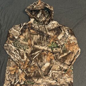 Realtree Camouflage Hoodie - Brown and Green